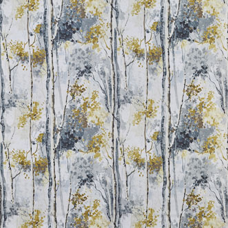Silver, Birch Shadow - Fabric Only